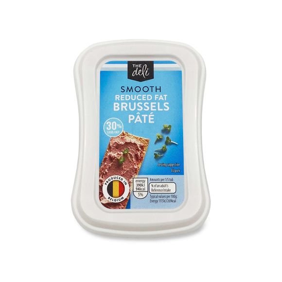 Smooth Reduced Fat Brussels Pâté 175g The Deli